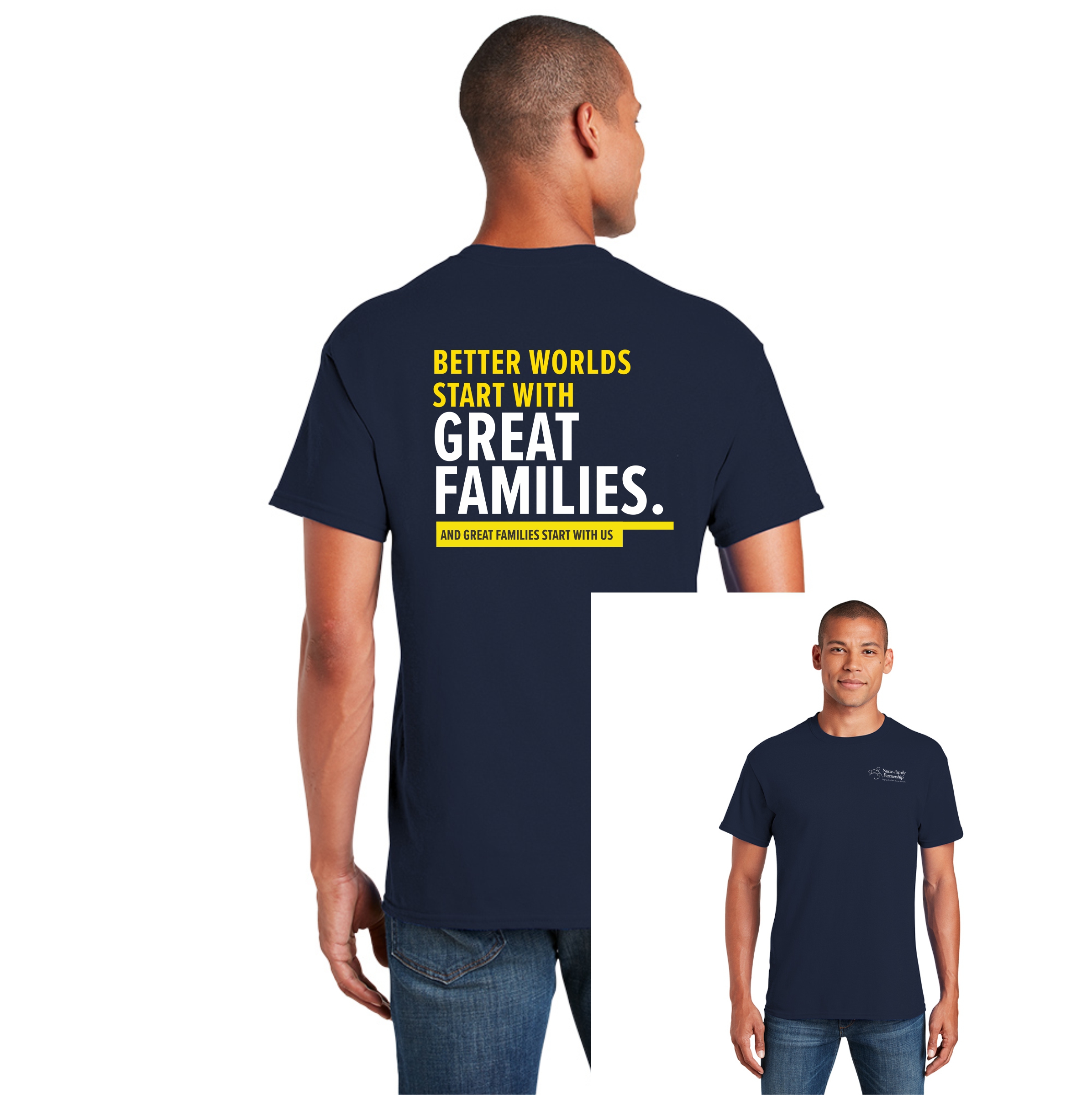 NFP : Great Families Short Sleeve T-Shirt, UNISEX - Nurse-Family  Partnership
