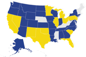 State Wins Map