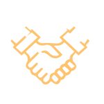 Shaking hands icon